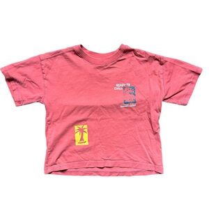Kids Pink Graphic T-Shirt